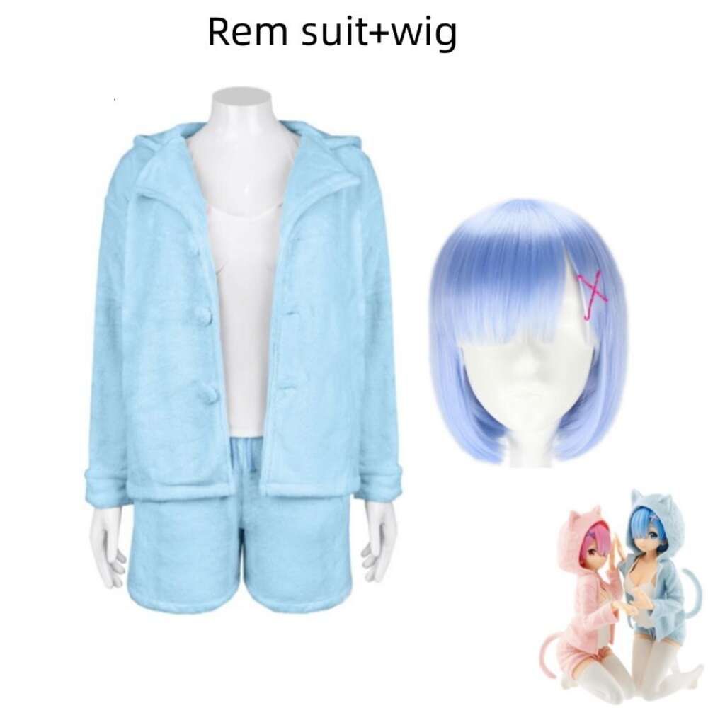 Perruque de costume Rem