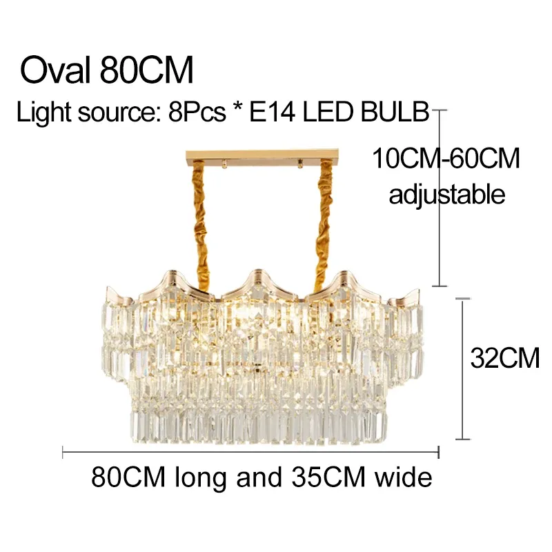 Ovaal 80cm