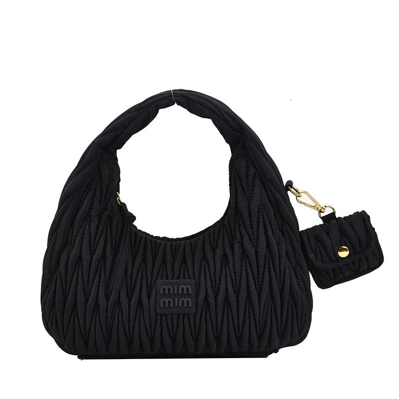 black shoulder bag