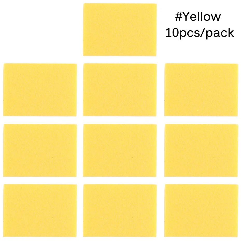 10pcs Yellow