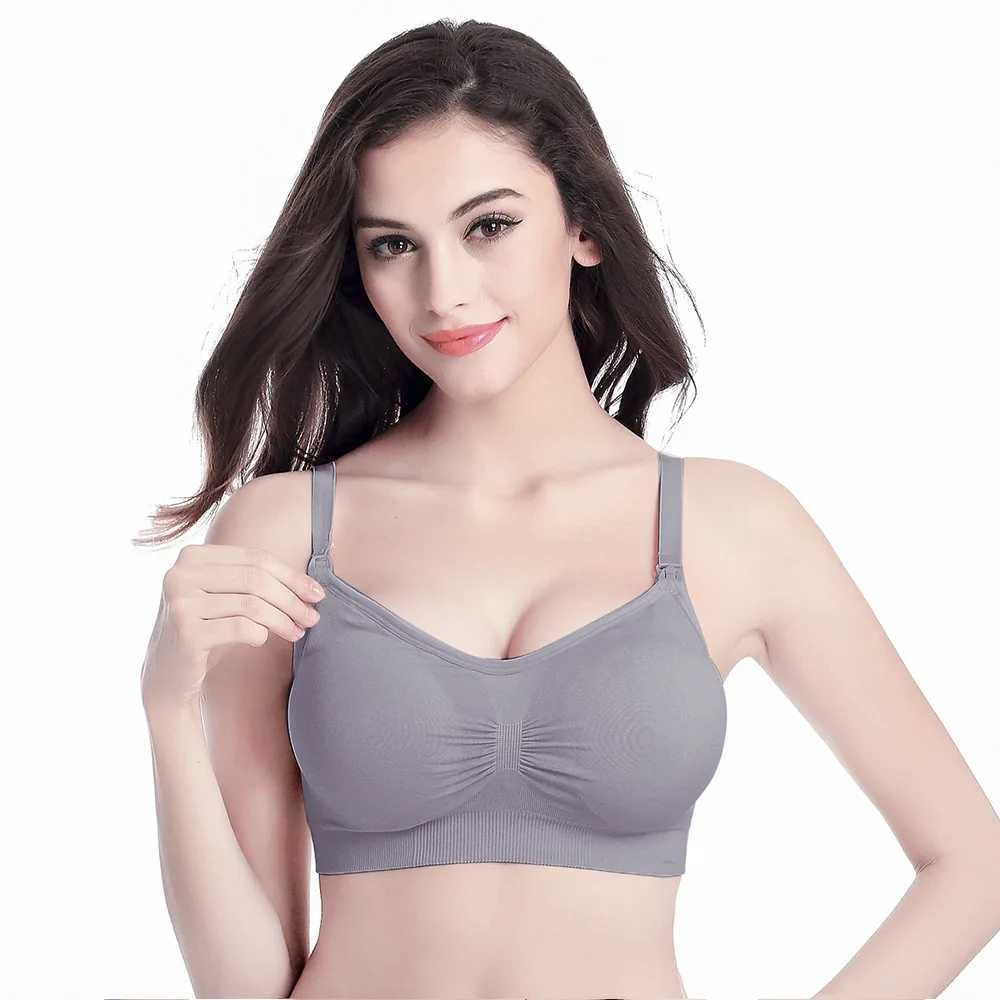 gray bra