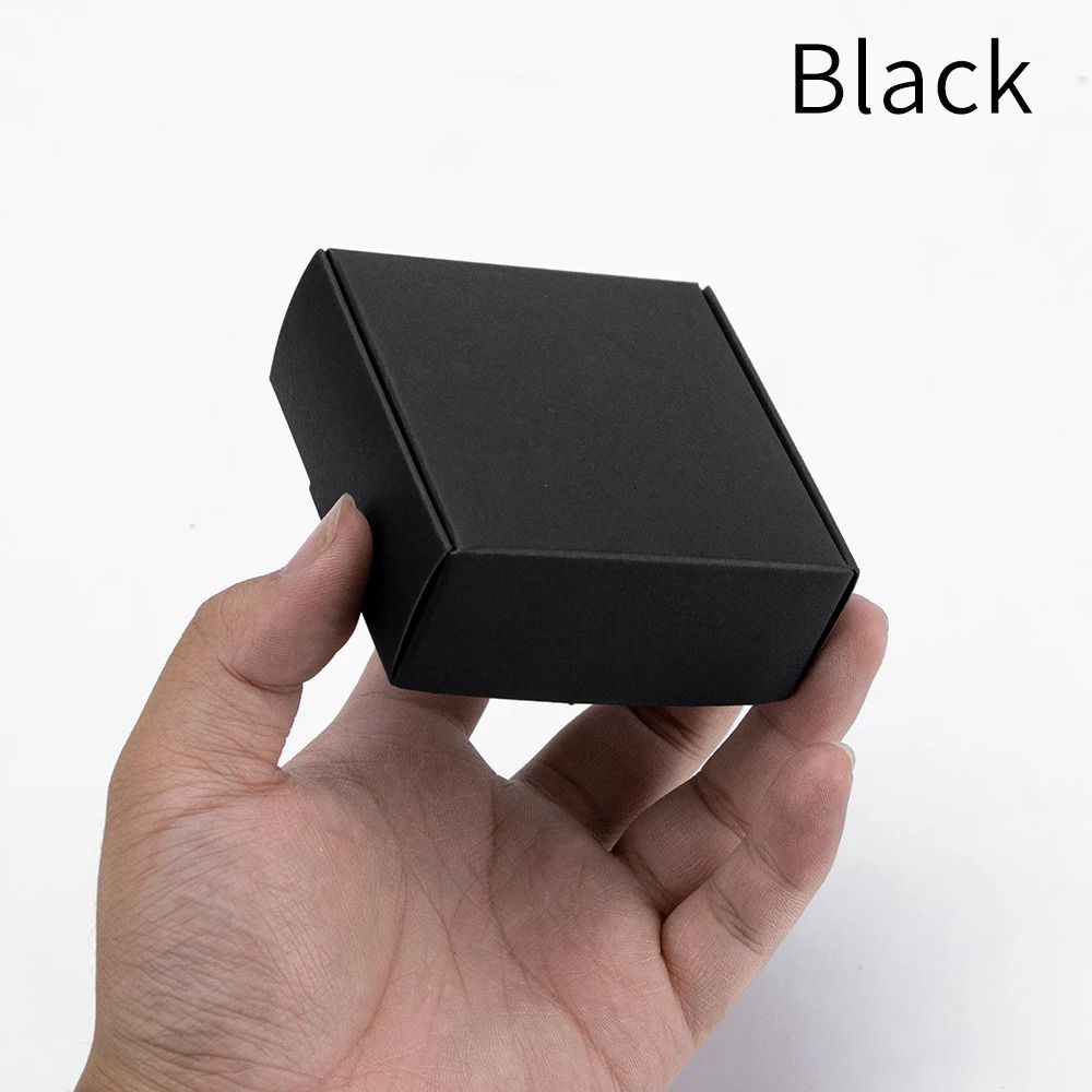 ブラック-9x6.5x3cm-100pcs