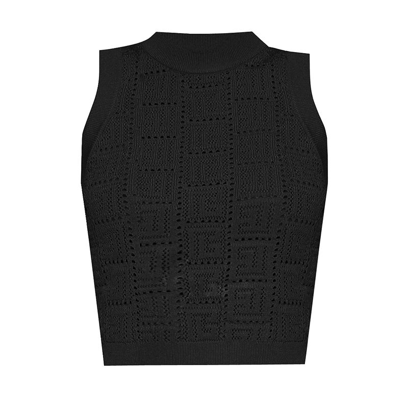 zwart vest