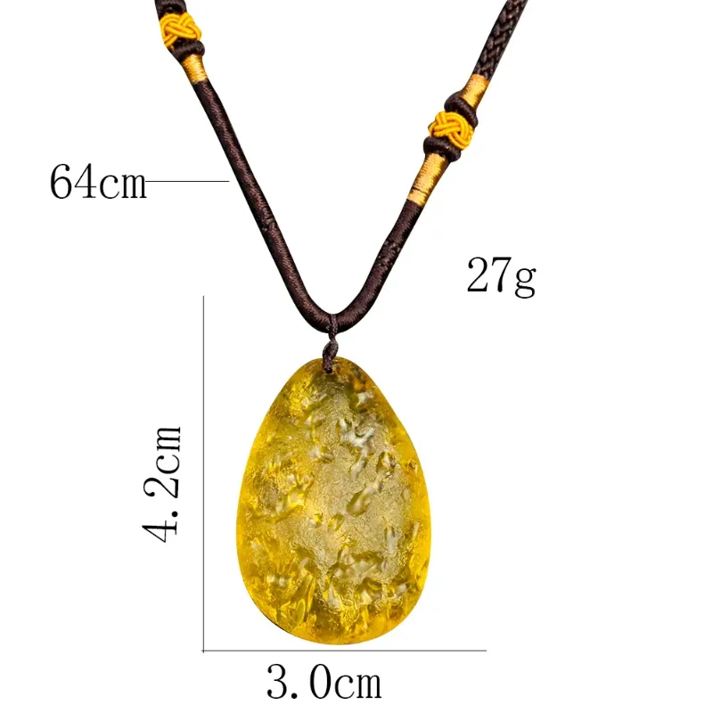 1PC Citrine necklace