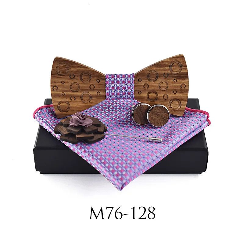 Bubble Wood Bowtie