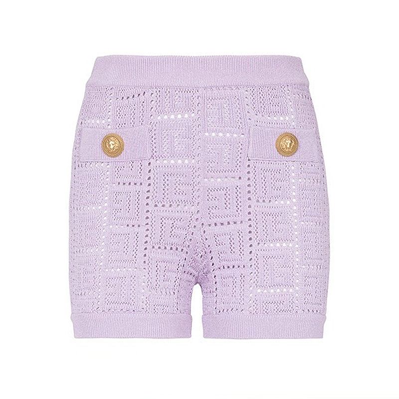 light purple shorts