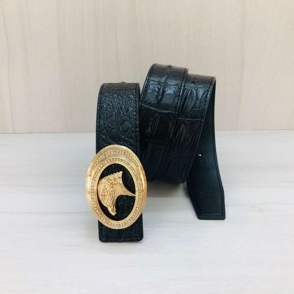 Black+gold buckle