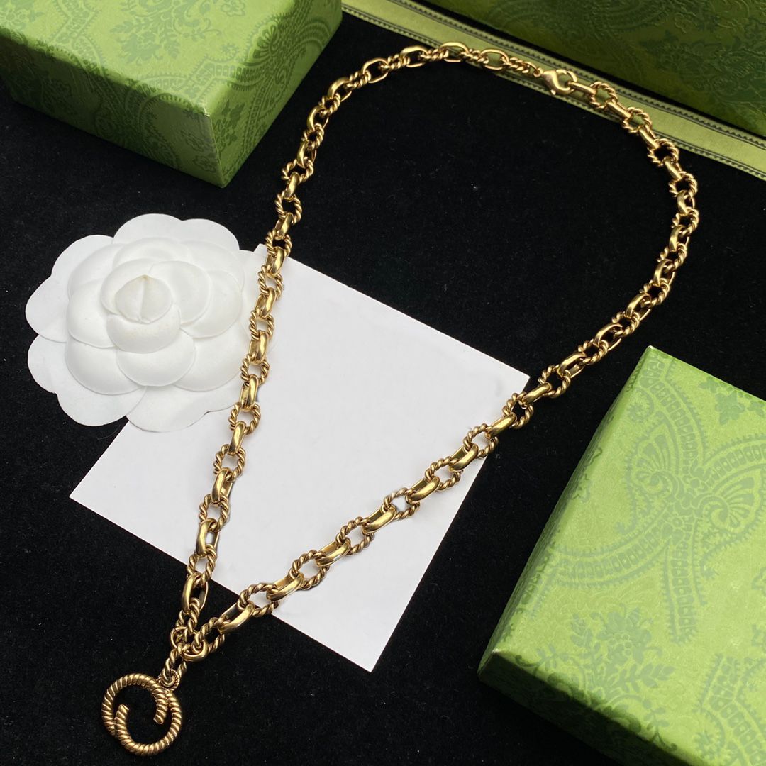 Gold Necklace + BOX