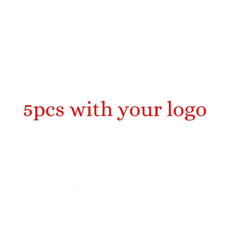 5pcs with logo