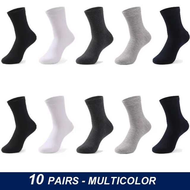 10 paires multicolores