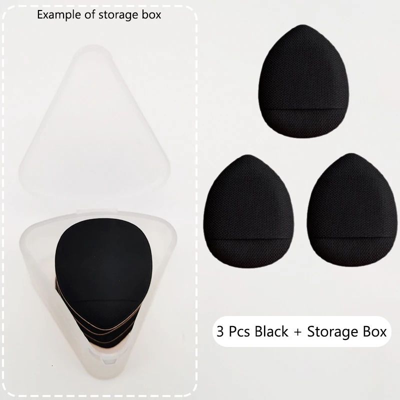 Schwarz – 3 Stück mit Box