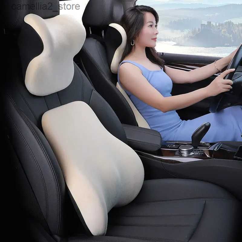 Car Lumbar Support Pillow Memory Foam Seat Chair Waist Lumbar Back Support  Cushion Car Massage Pillow Supports Car - China Car Seat, Neck Pillow