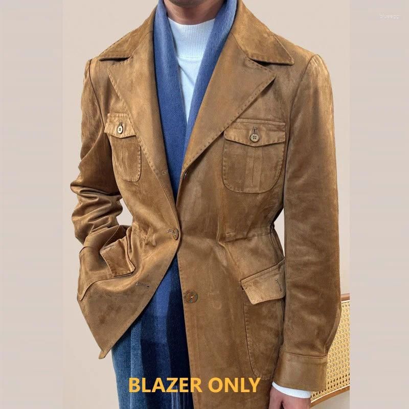 Bara brun blazer