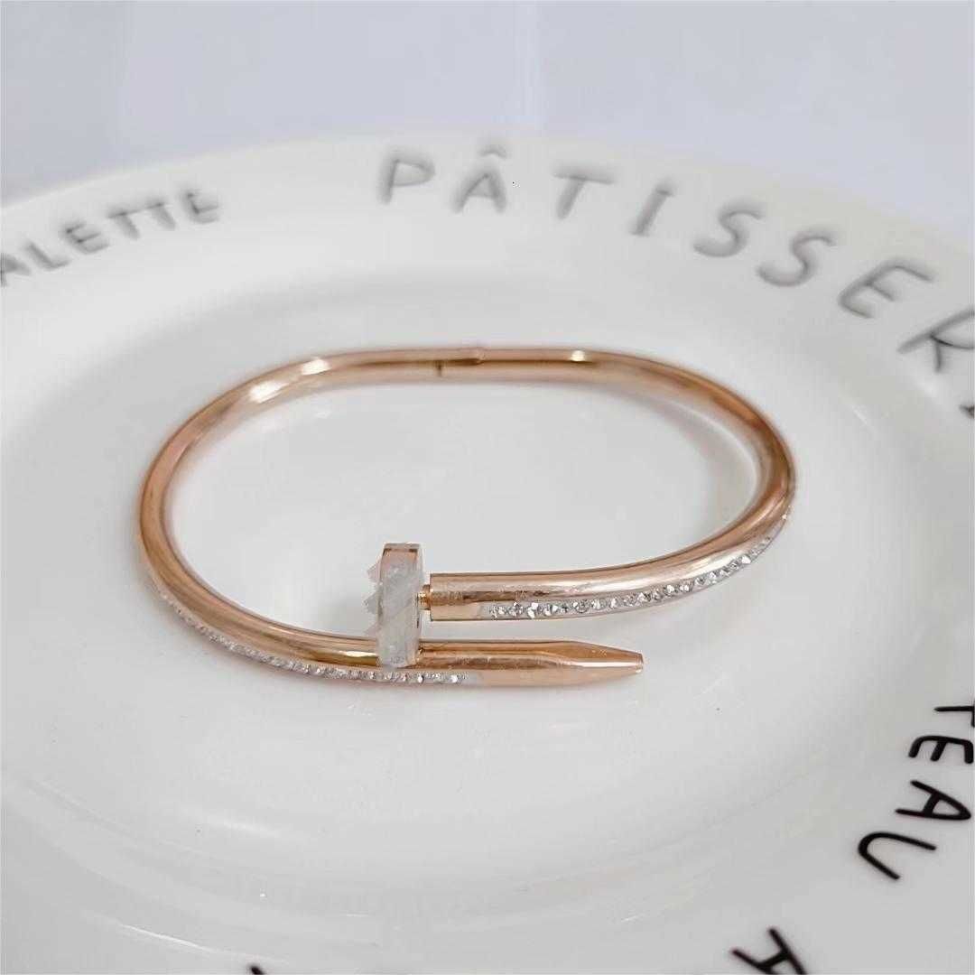 Bracelet 130-4 Rose Gold Full Diamond