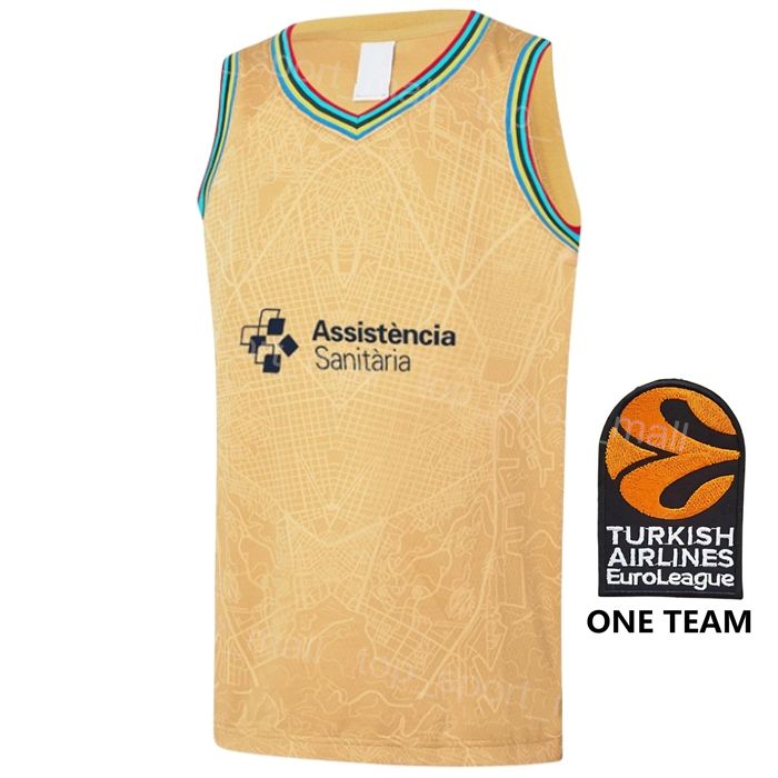 With Euroleague Patch