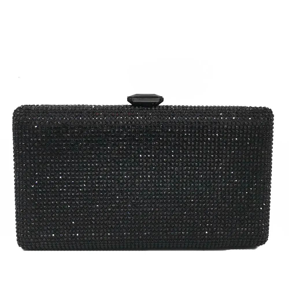 black crystal bag