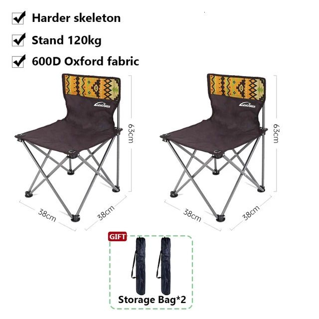 2xfolding Chairs