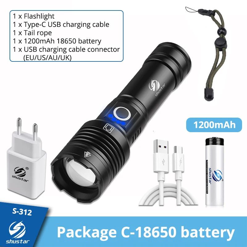 Package C-18650-Xhp160-led