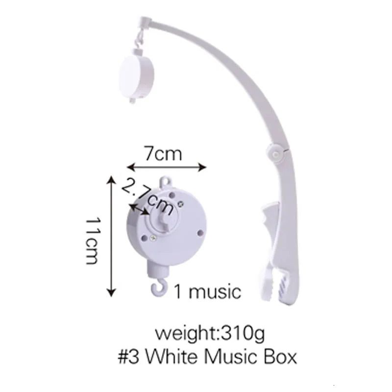Biała pudełko muzyczne