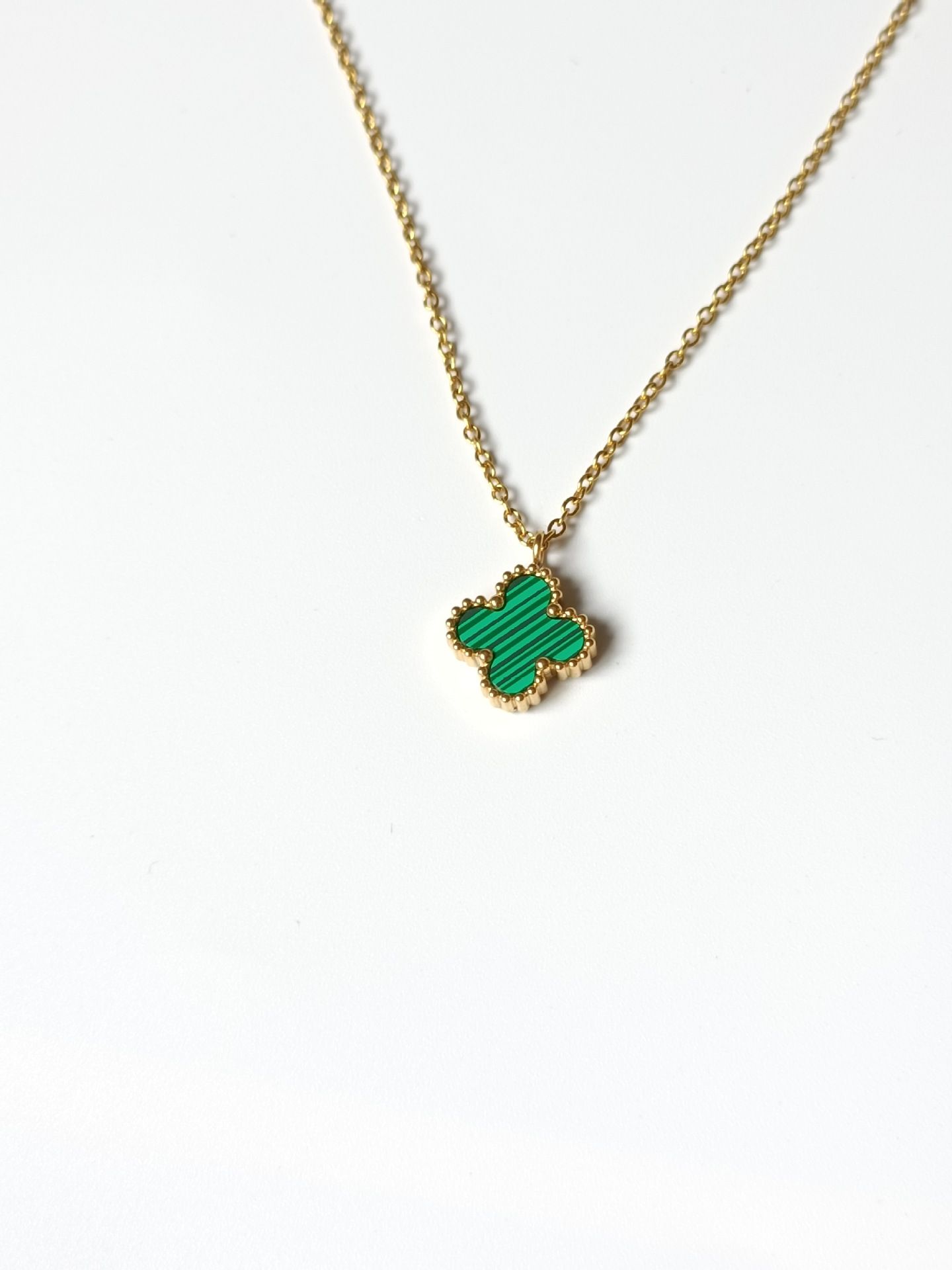 Opties: groene ketting