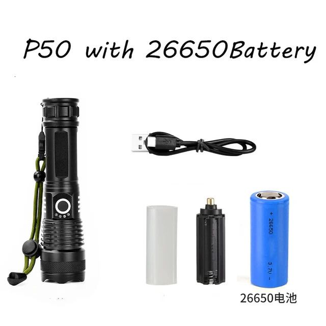 with 26650 Battery