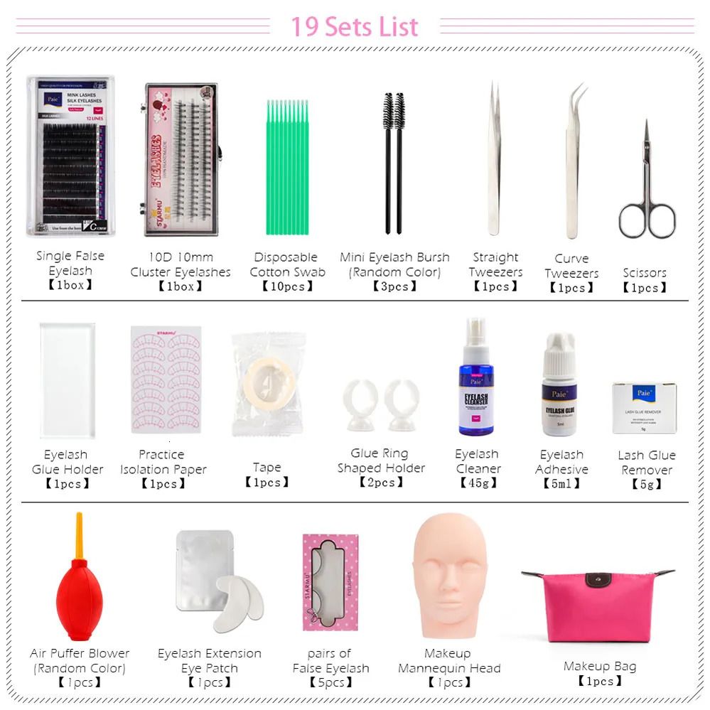 Setzen Sie D-19pcs