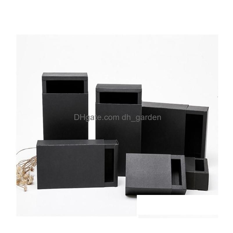 Schwarz-innerhalb von 10.6x8.6x4 cm-10pcs