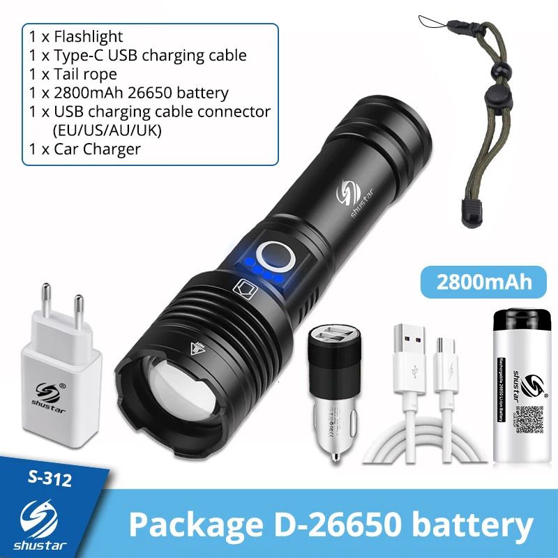 Package D-26650-Xhp160-led