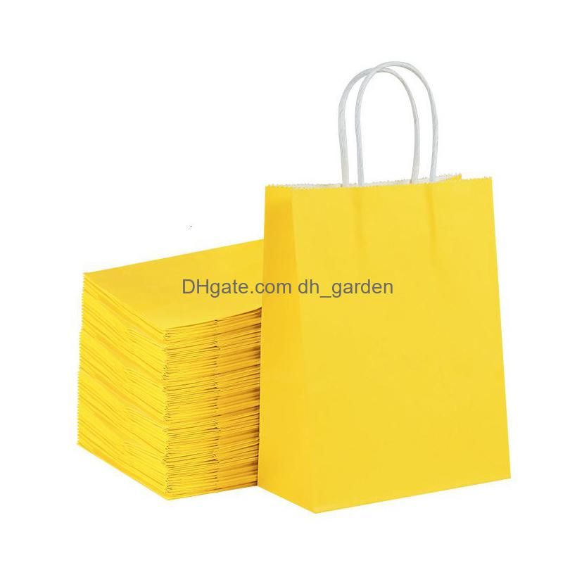 Paper Bag Yellow