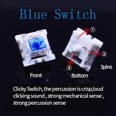 Clicky Blue-110st