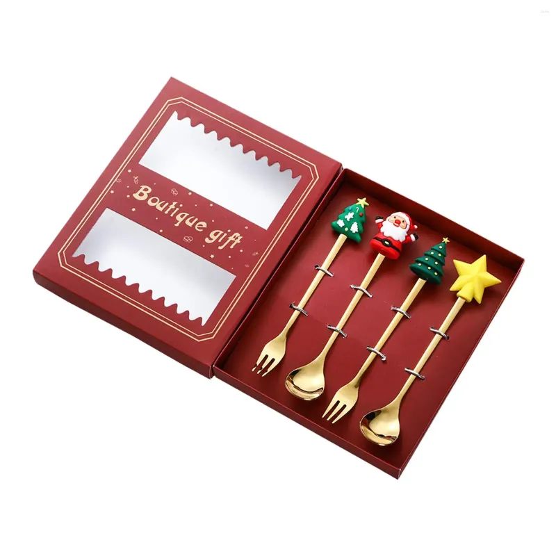 Rote Box Spoon Fork