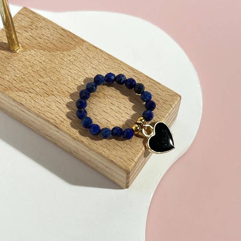 with Gold Beads Lapis Lazuli