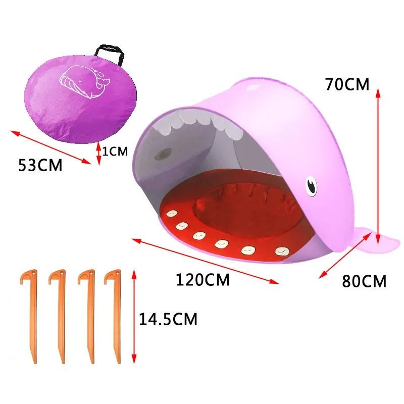 Pink Whale Tents