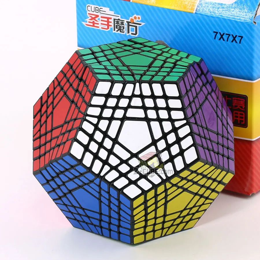 Megaminx 7x7 siyah