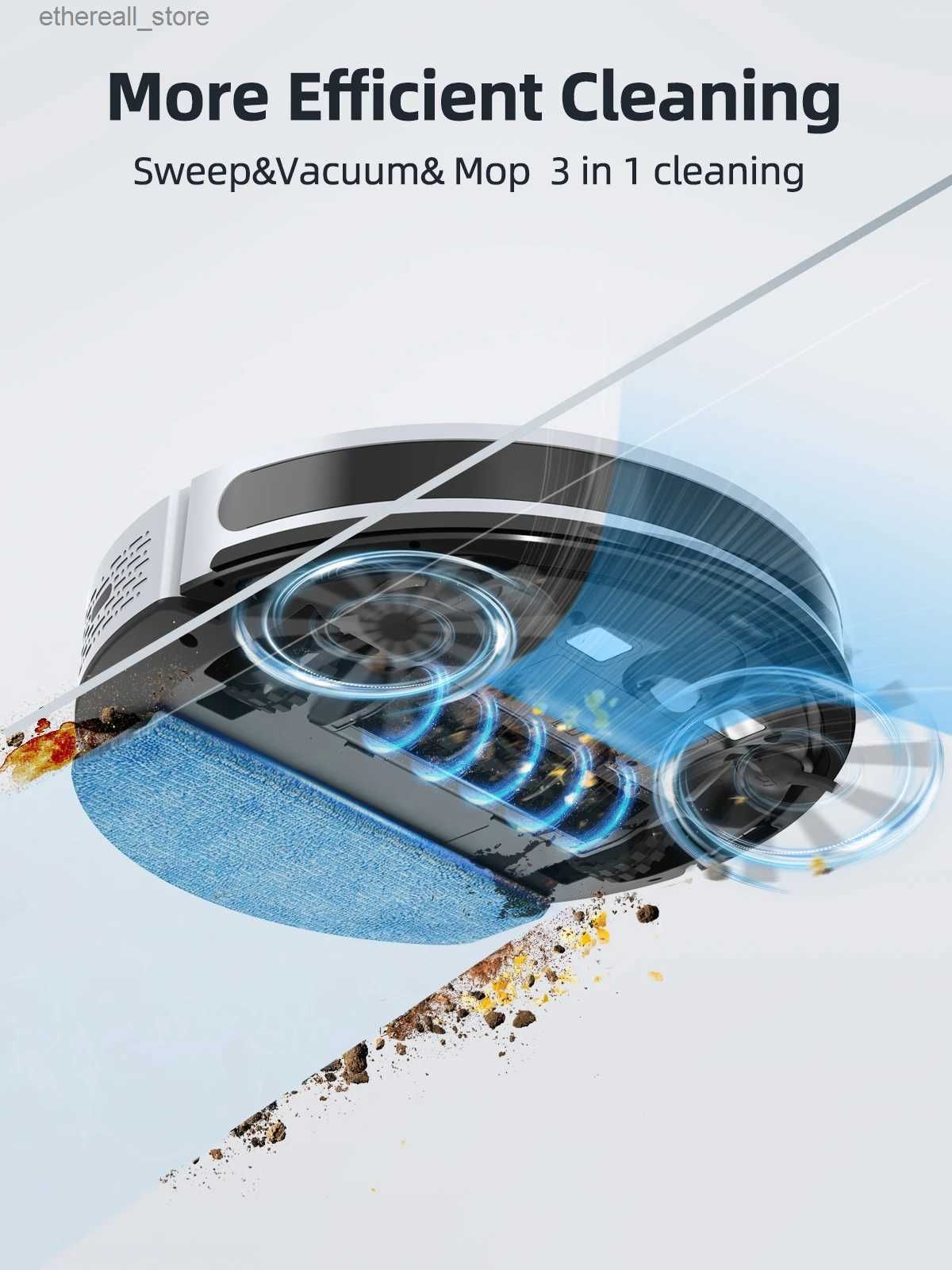 Robotic Vacuums HONITURE Robot Vacuum Cleaner G20 Sweeping Dragging  Integrated 4000Pa Self Charging App Remote Voice Control Smart Home Mop  Q231020 From Ethereall, $91.21