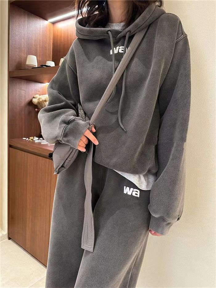 set 43 FADE grey hoodie