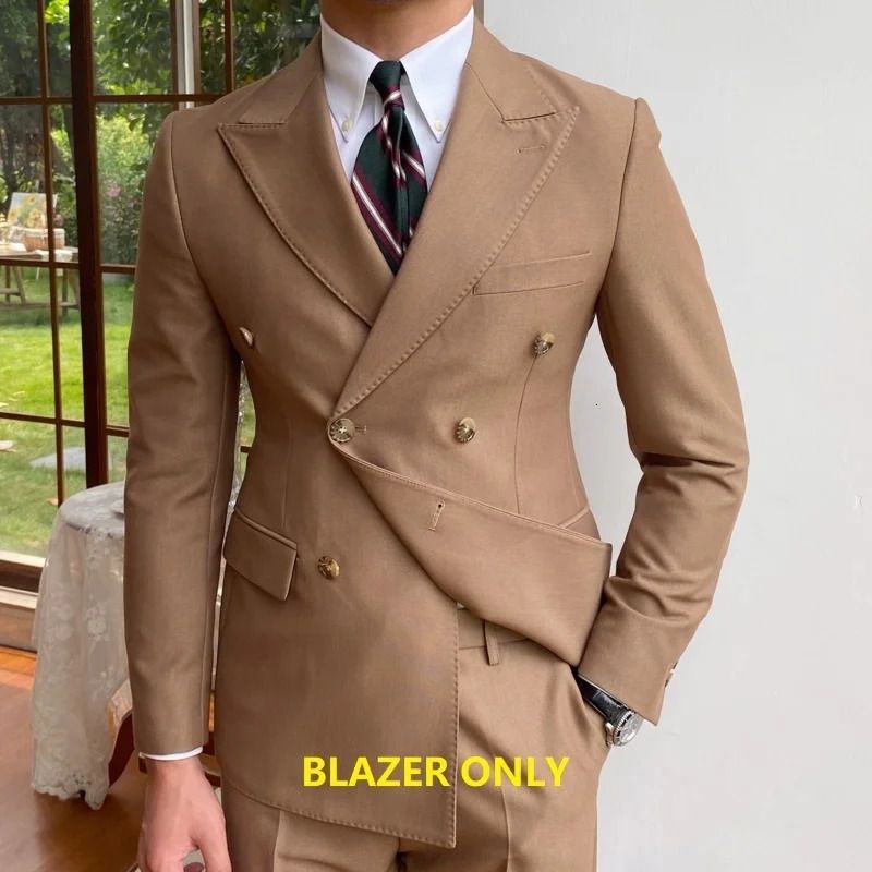 Apenas blazer cáqui