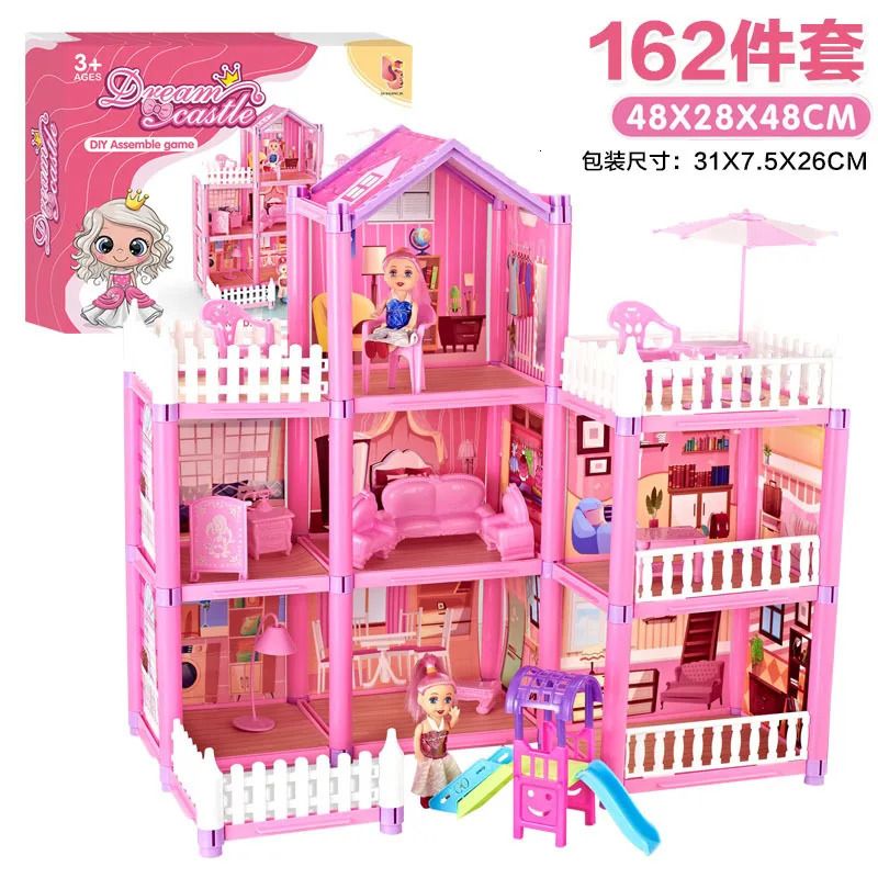 maison de poupée 162pcs