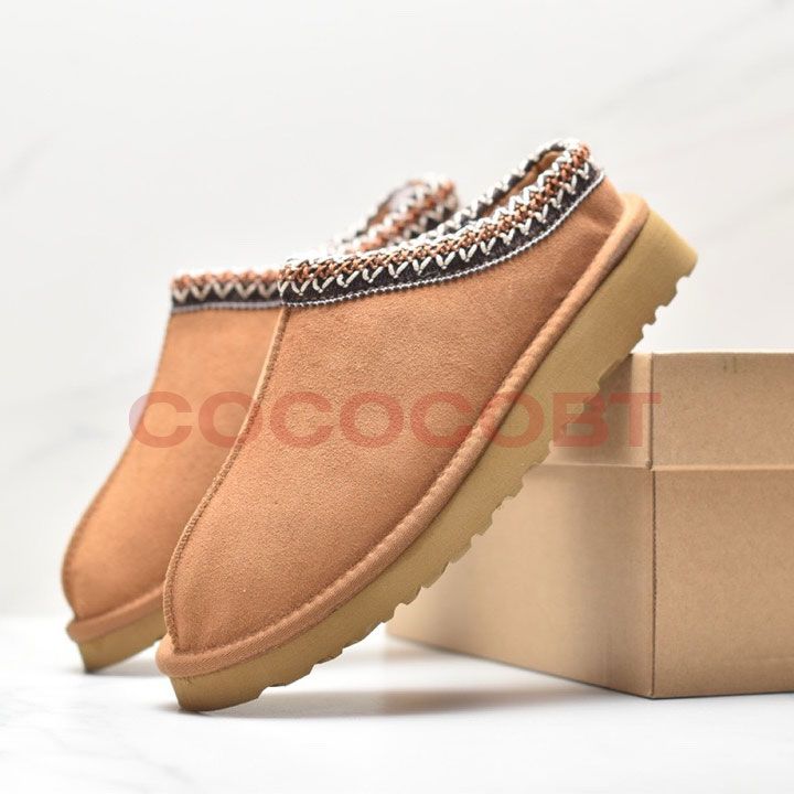 Designer Snow Boots Leather High Quality Wool Tazz Slippers Tasman