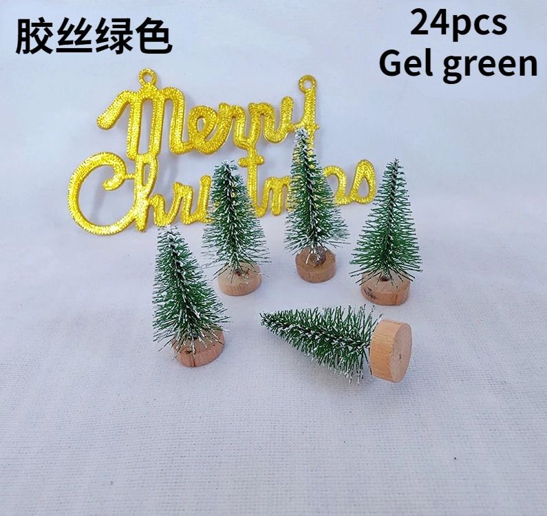 24 pezzi di gel verde-45 mm
