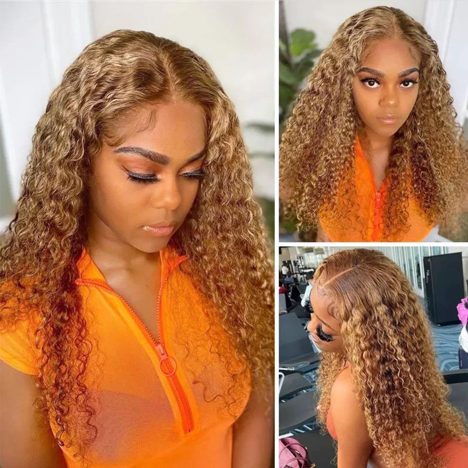 Silky Straight Caramel Remy Malaysia Human Hair 250 Density 360 detail view 4