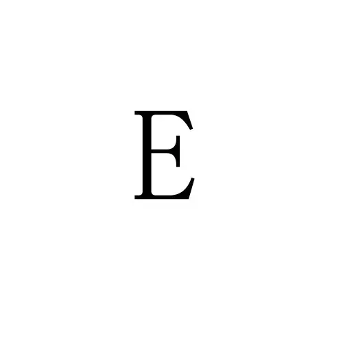 E