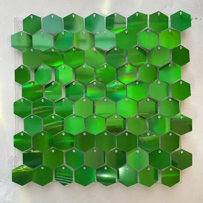 9 pièces hexagonales8