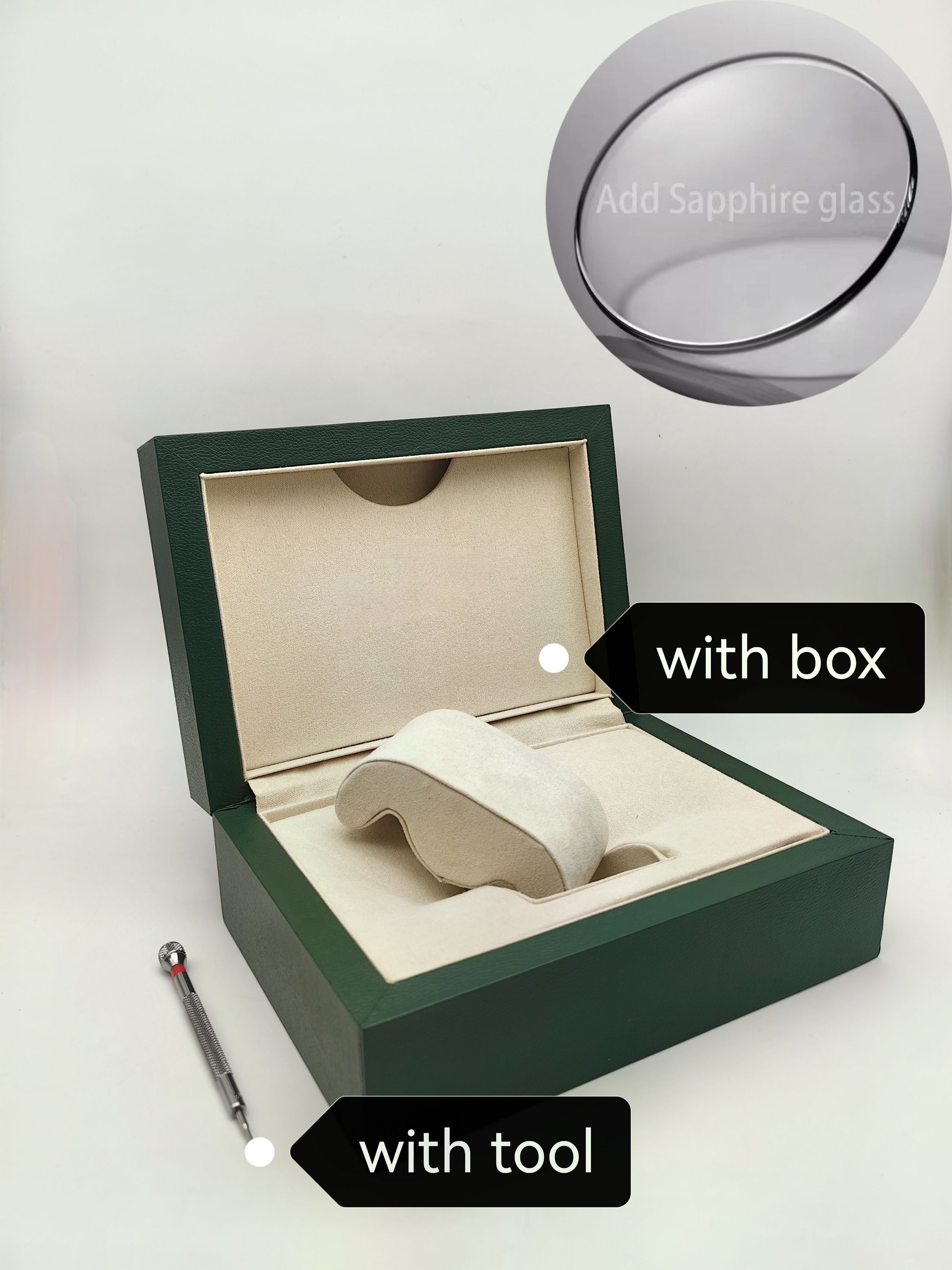 Mit Box:Saphirglas+Werkzeug+wasserdicht