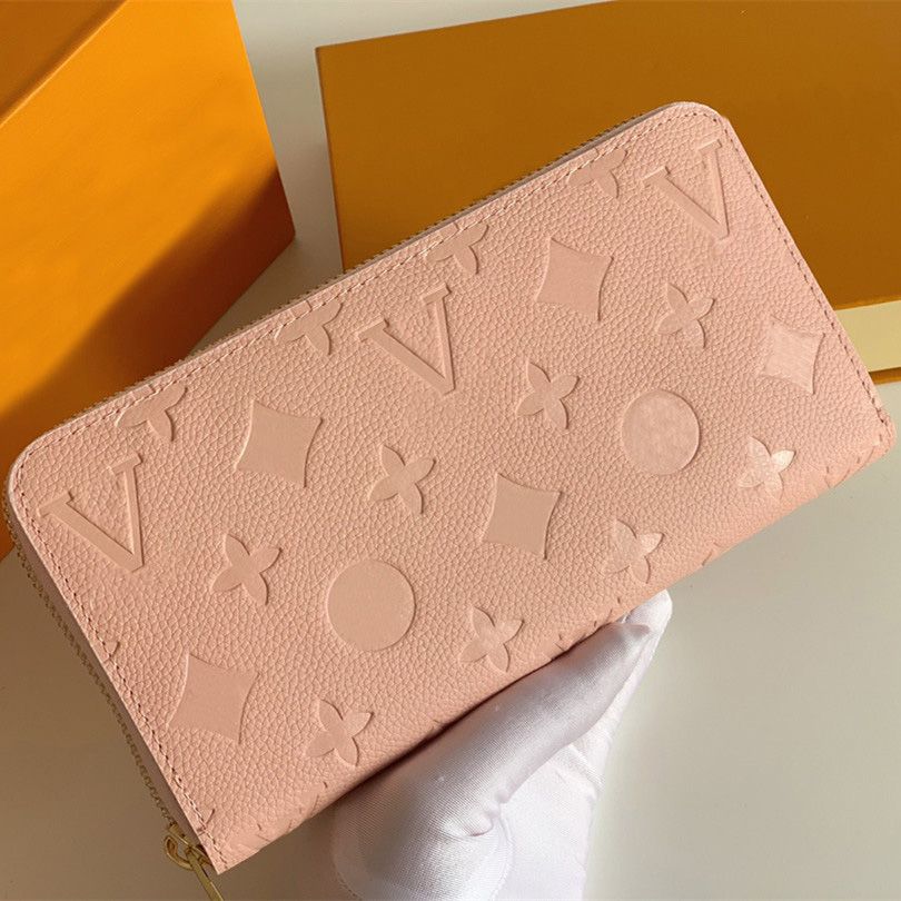 wallet Embossing pink