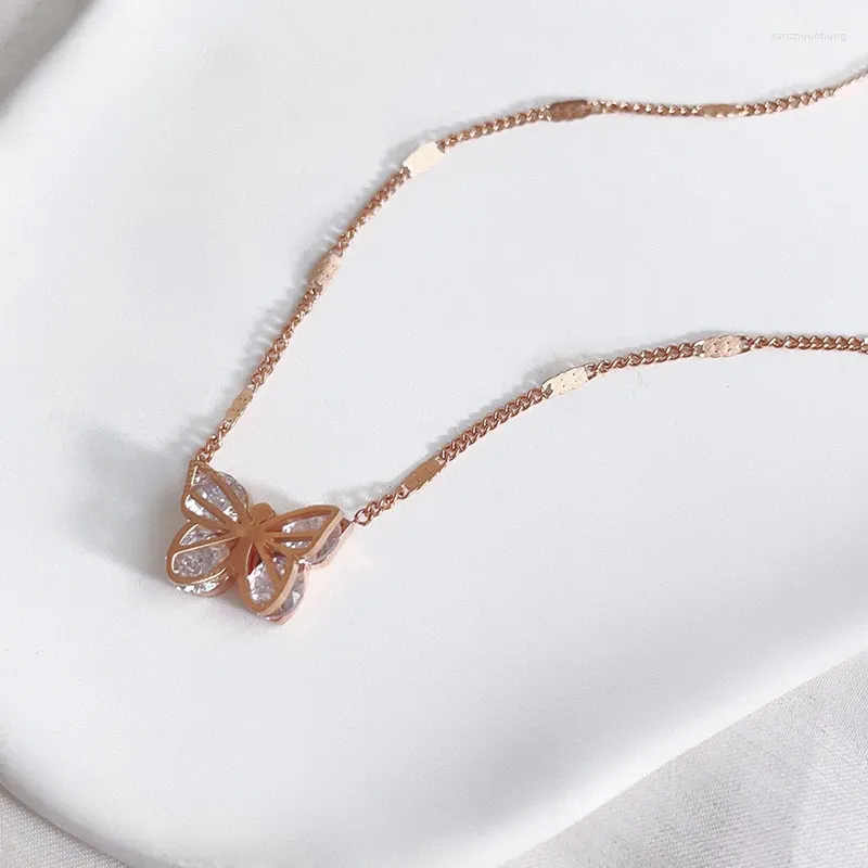 45cm White Rose Gold Color