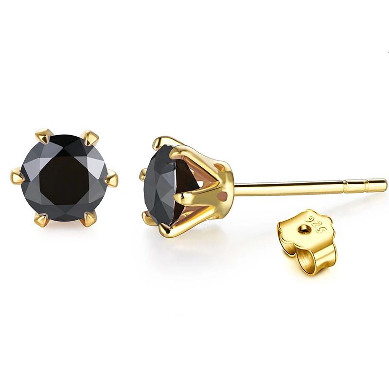 Black Moissanite-1.0 Carat (6.5mm)