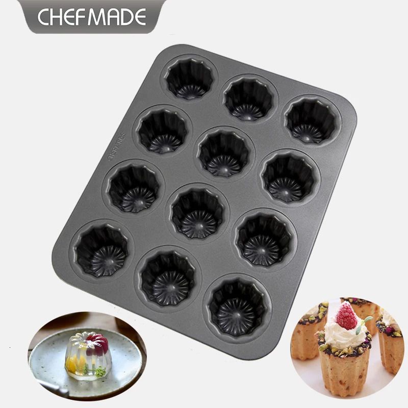 12cavity Canele Mold