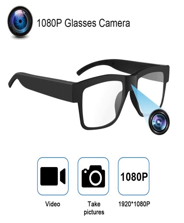 1080p Hd Mini Filmadoras Câmera Gravação De Condução Ciclismo Vídeo Óculos  Inteligentes Com Óculos Filmadora Para Exterior Cam3417697 De $660,11 |  DHgate