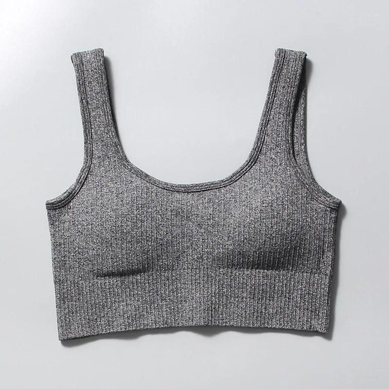 Dark gray bra